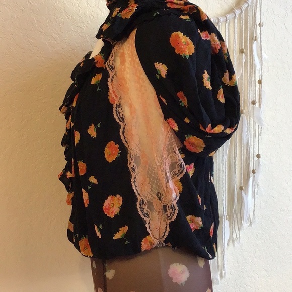 Intimately by Free People Poppy Printed Bodysuit NWOT Size M - Picture 9 of 9